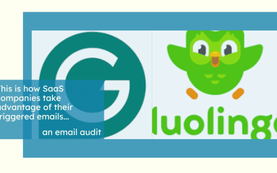 DUOLINGO & GRAMMARLY | Triggered email audit | The goodies and uglies.